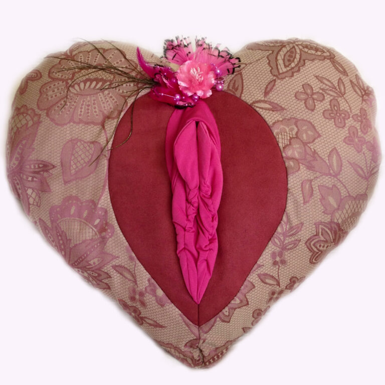 One of the very first Vulvalicious vagina cushions