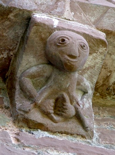 Vulva art - sheela-na-gig