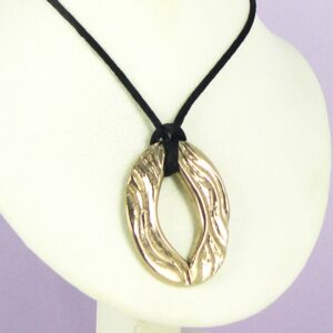 bronze cosmic gateway pendant